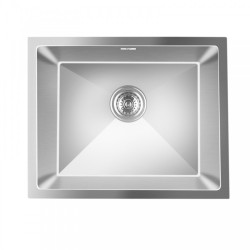 540x440x205mm 1.2mm Stainless Steel Handmade Single Bowl Top/Flush/Undermount Kitchen/Laundry Sink With Overflow Corrosion Resistant Oilproof Easy To Clean Scratch Resistant  540x440x205mm 1.2mm Stainless Steel Handmade Single Bowl Top/Flush/Undermount Kitchen/Laundry Sink With Overflow Corrosion Resistant Oilproof Easy To Clean Scratch Resistant